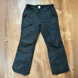 Women’s black snow pants